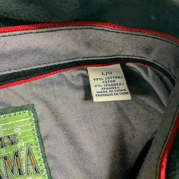 Tommy Bahama Arizona Cardinals Sweater Mens Large Black NFL Football Athleisure - Picture 10 of 14